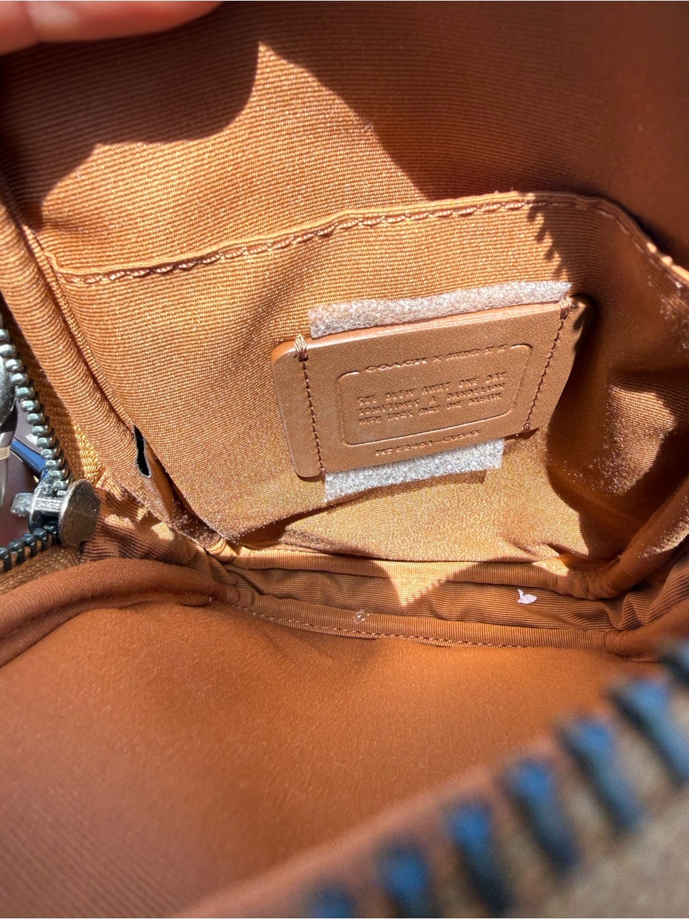NWT Coach CU543 Coach X Observed By Us Aden Mushroom Tan Crossbody Bag - Picture 8 of 9